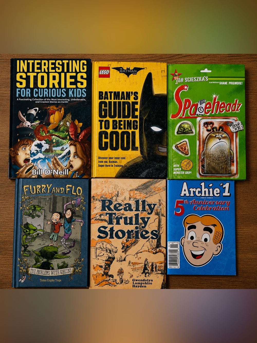 Kids Book Bundle – Batman, LEGO, Archie, Spaceheadz & More